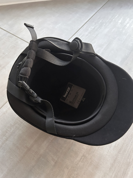 Casque équitation Horze noir (56/58) neuf occasion