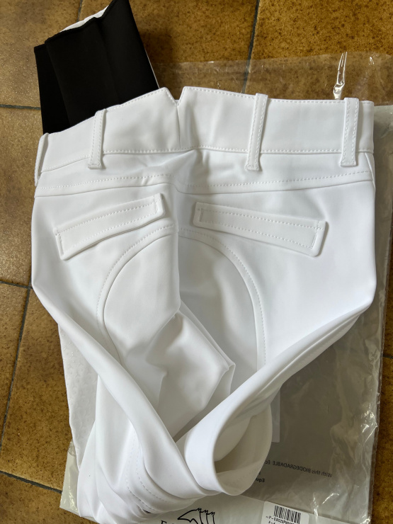 Pantalon équitation Equiline ettiekh blanc (38) neuf occasion