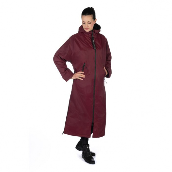 Parka HKM imperméable julie bordeaux (M) neuf occasion