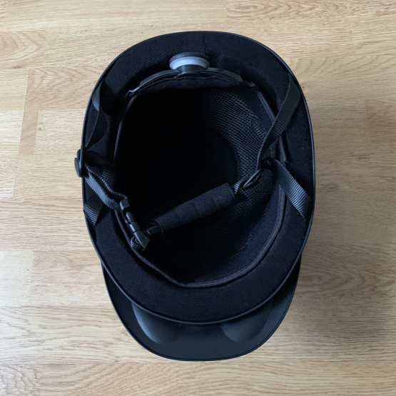 Casque équitation Fouganza noir (55-59) occasion