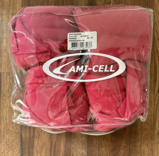 Bandes de travail Lami-Cell rose (cheval) occasion