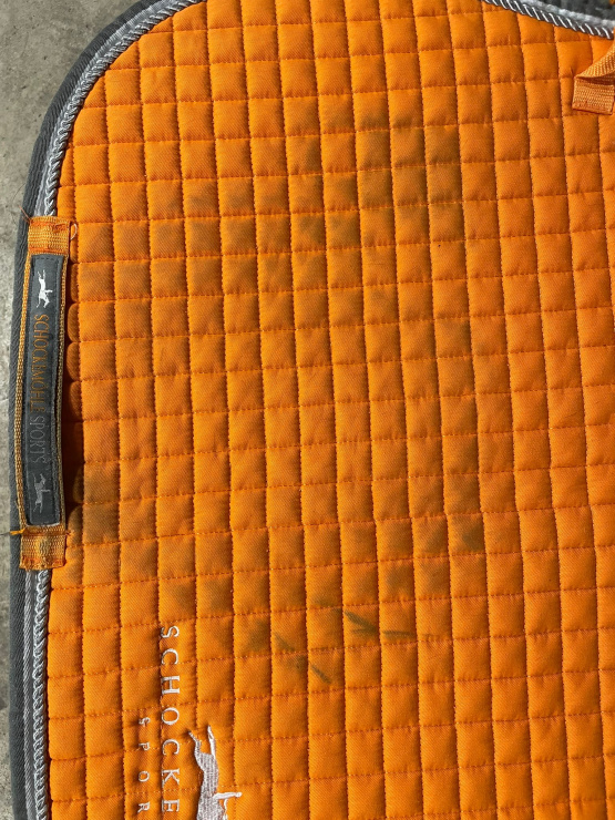 Tapis de selle Schockemohle Sports orange (Full) occasion