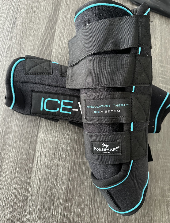 Guêtres Horseware Ice Vibe bleu (cheval) occasion