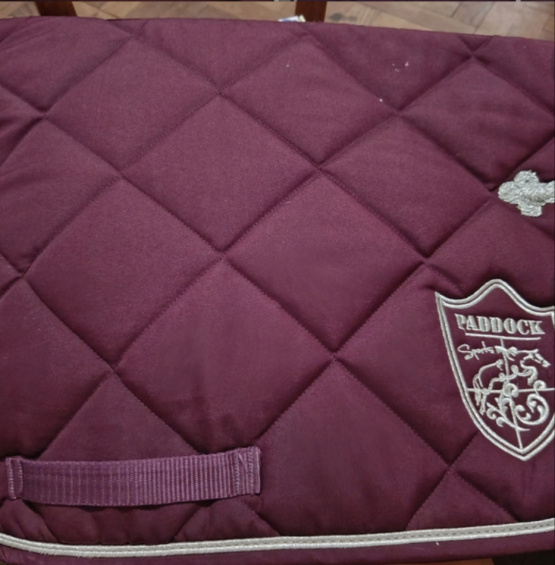 Tapis de selle Paddock sport bordeaux (poney) occasion