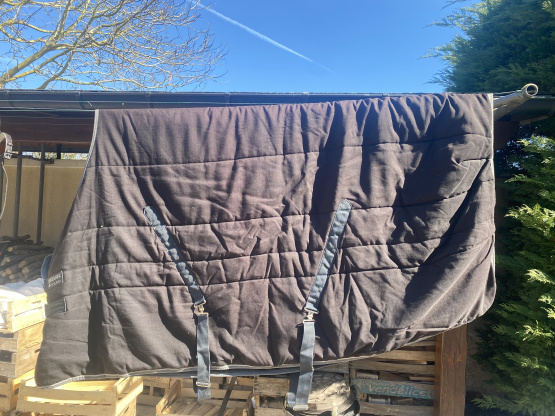 Couverture Horseware Rambo noir 155 cm occasion