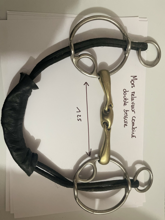 Mors releveur combiné double brisure 125 mm occasion