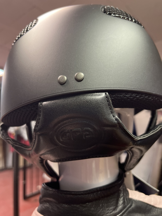 Casque équitation GPA noir (55-56) neuf occasion