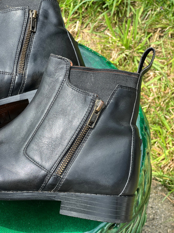 Boots équitation Equitheme Andalouse noir (41) occasion