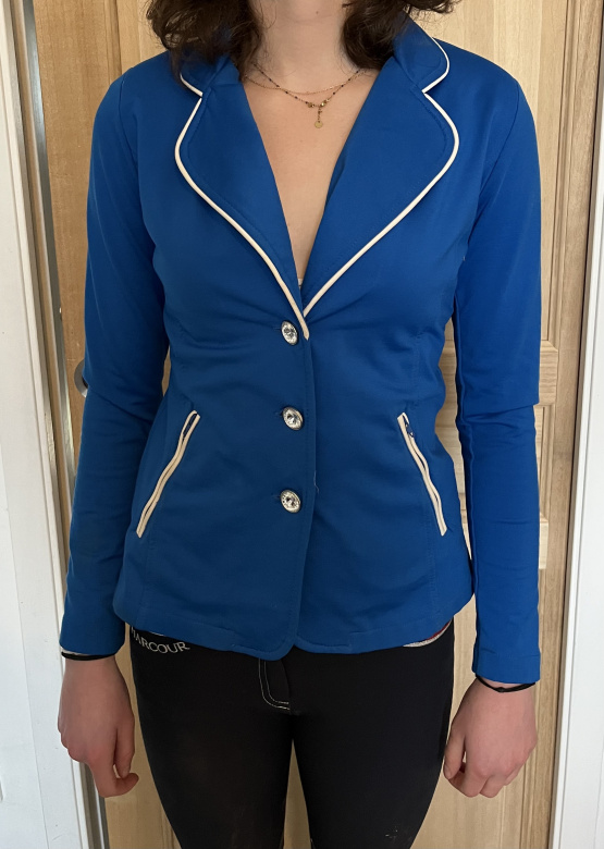 Veste de concours Horka bleu roi T34 occasion