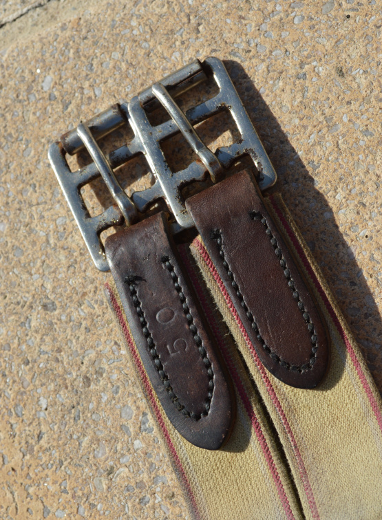 Sangle bcuir avec élastiques 128 cm occasion Sangle bcuir avec élastiques 128 cm occasion