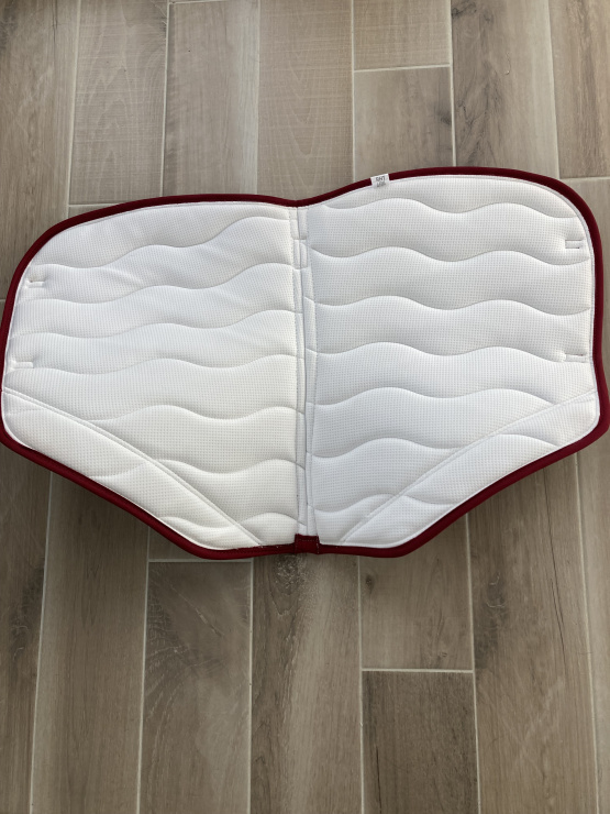 Tapis de selle Equitheme bordeaux (poney) neuf occasion