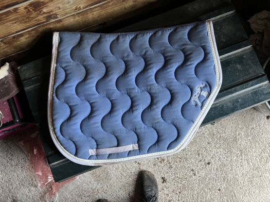 Tapis de selle Pénélope Leprevost bleu (poney) occasion