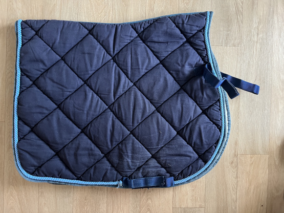 Tapis de selle bleu occasion