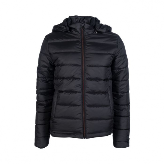 Blouson matelassée HKM ruby noir (13-14 ans) neuf occasion
