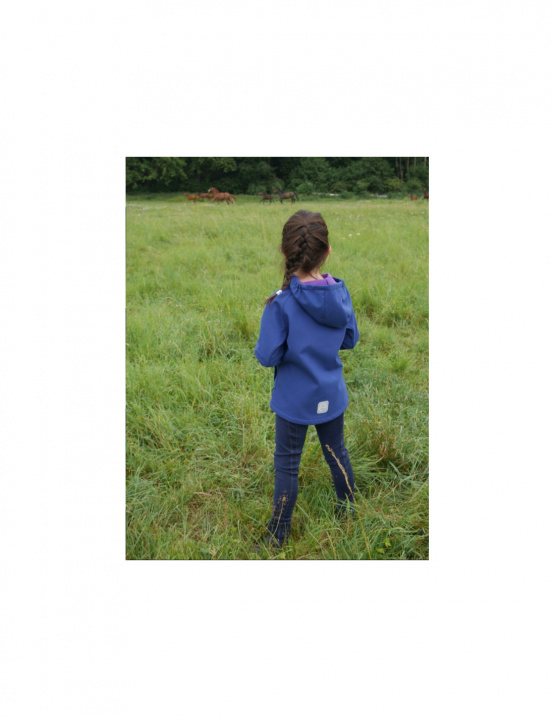 blouson Softshell Equi-kids Amandine bleu (6 ans) neuf occasion