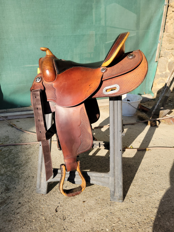 Selle western Gianni Ghiazza occasion