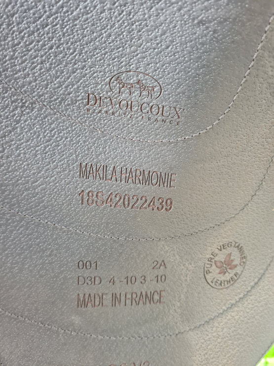Selle dressage Devoucoux Makila Harmonie 17 pouces occasion