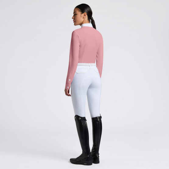 Polo concours Cavalleria Toscana heat sea rose (L) neuf occasion