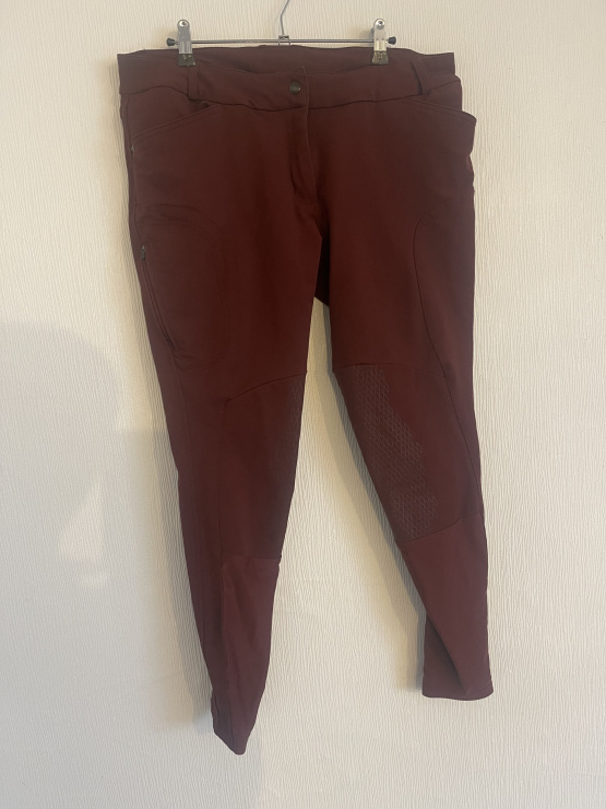 Pantalon équitation Fouganza Bordeaux (42) occasion