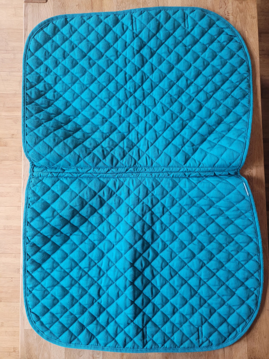 Tapis de selle Fouganza bleu (poney) occasion