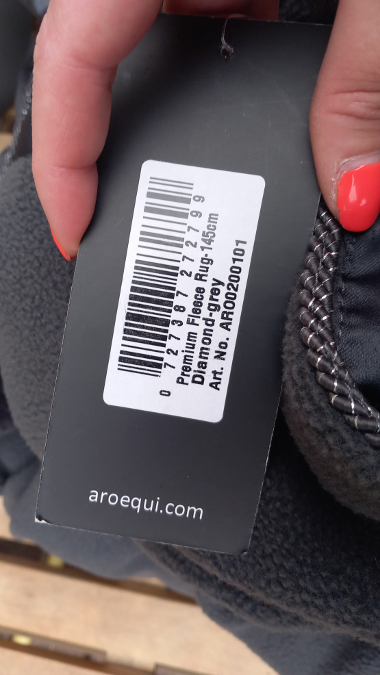 Couverture Aro Equi gris 145 cm (neuf) occasion