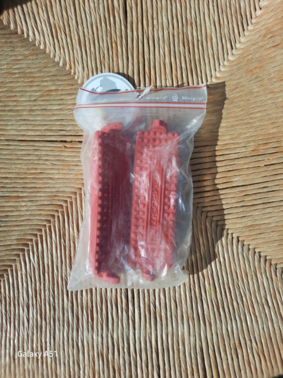 Semelles étriers Compositi rouge occasion