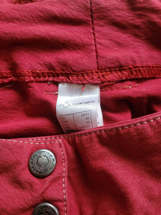 Pantalon équitation Fouganza rouge (40) occasion