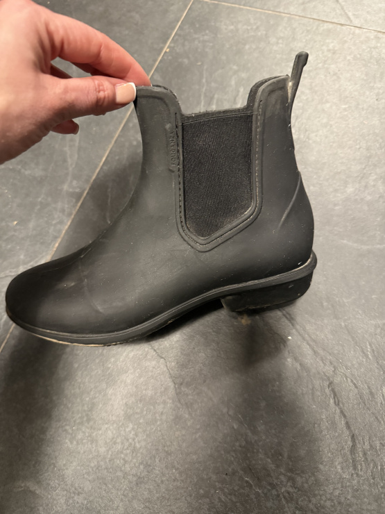 Boots équitation Fouganza caoutchouc (36) occasion