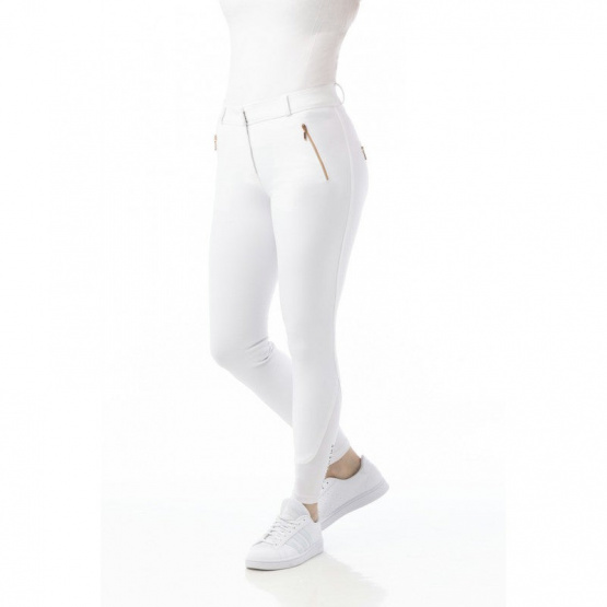 Pantalon équitation Equitheme kenya blanc (40) neuf occasion