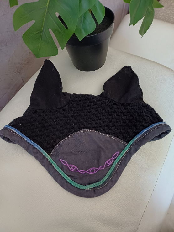 Bonnet Fouganza noir (poney) occasion