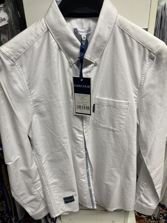 Chemise concours Harcour blanc (S) neuf occasion