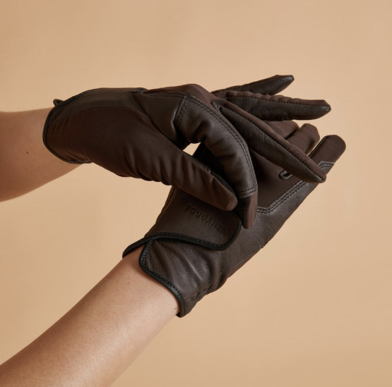 Gants Décathlon caramel (XS/7) neuf occasion