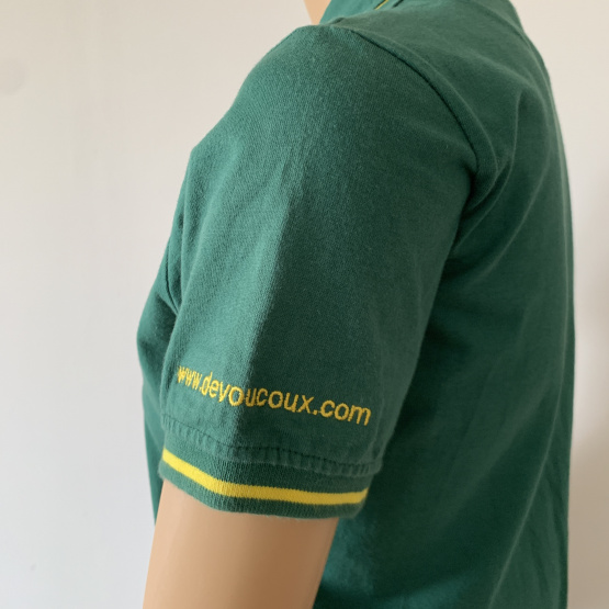 Polo Devoucoux vert S occasion