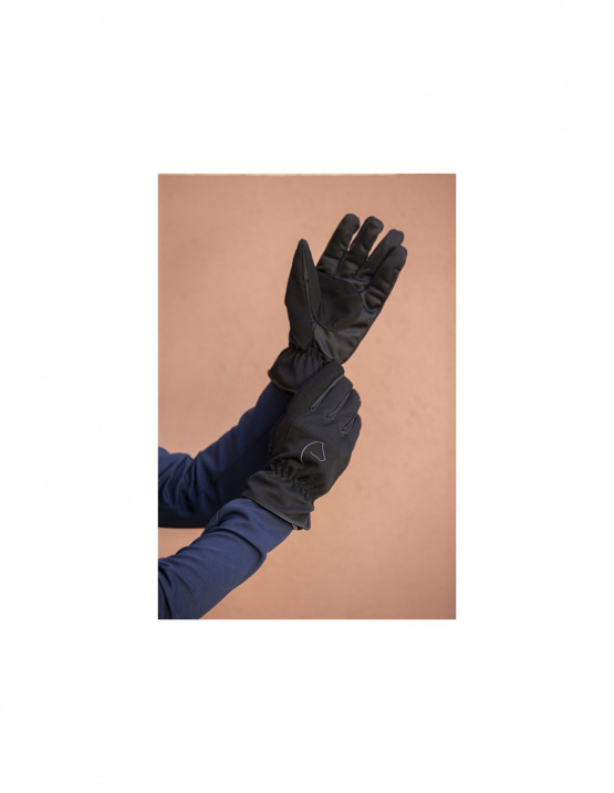 Gants Equithème Flocon noir (XS) neuf occasion