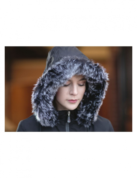 Blouson d'hiver HKM noir (8 ans) NEUF occasion
