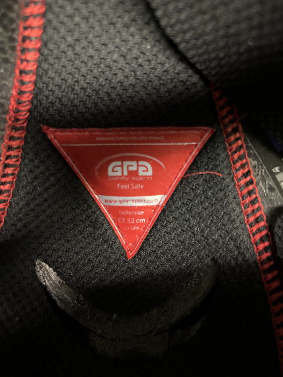 Casque équitation GPA 4S speed air noir (52-53) neuf occasion