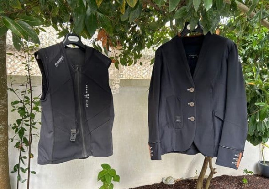 Gilet airbag Horse Pilot (M) & veste concours Horse Pilot (40) occasion