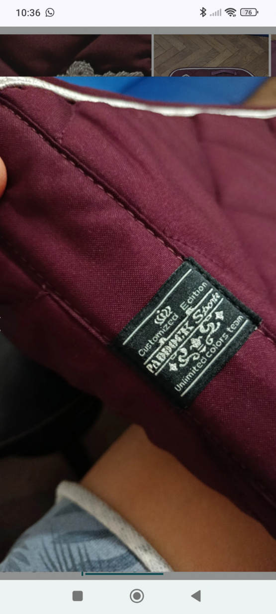 Tapis de selle Paddock sport bordeaux (poney) occasion