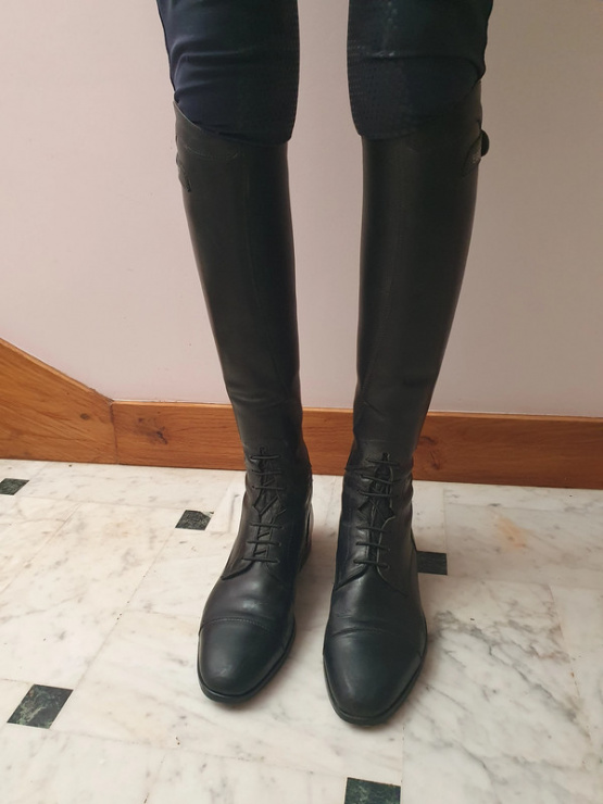 Bottes équitation Ego7 cuir noir (39 XS0) occasion