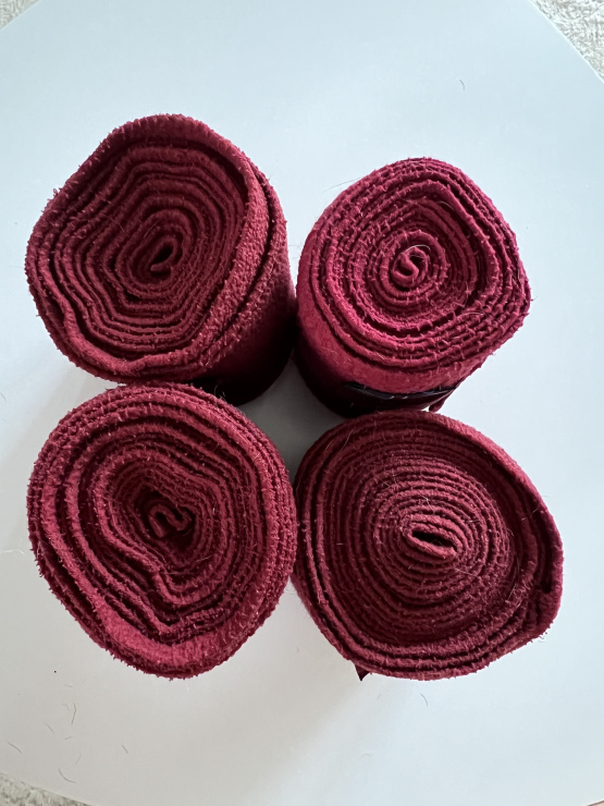 Bandes polo Elizabeth Greenwood rouge *4 occasion