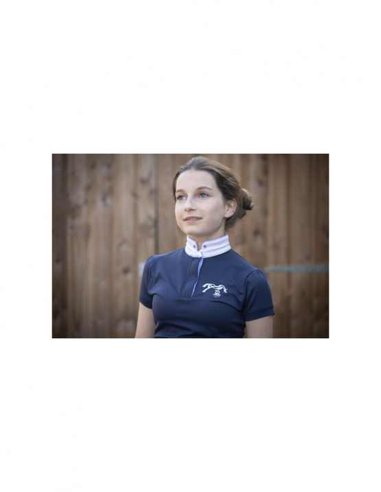Polo de concours Penelope Madrid bleu (16 ans) neuf occasion