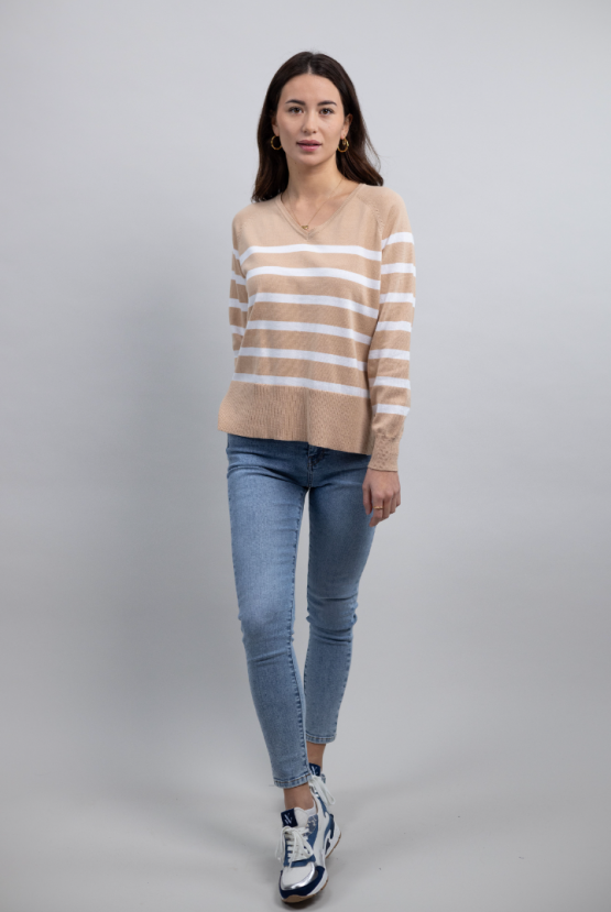 Pull Harcour Swala sable (S) neuf occasion
