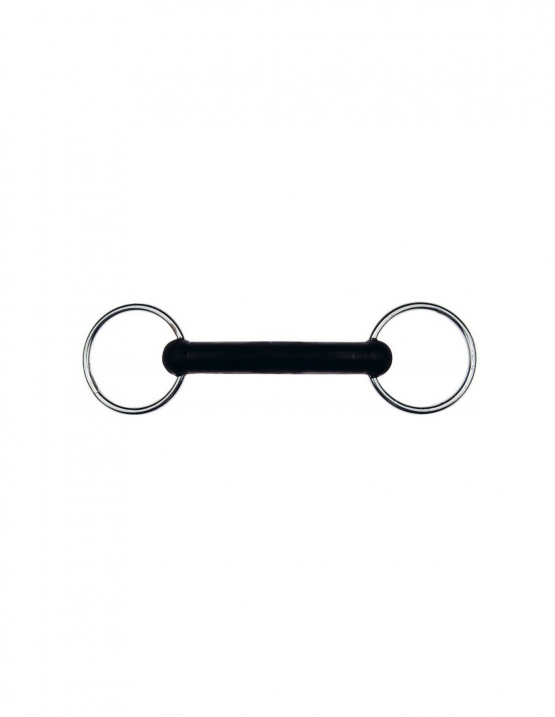 Mors 2 anneaux Feeling caoutchouc droit 105 cm (neuf) occasion
