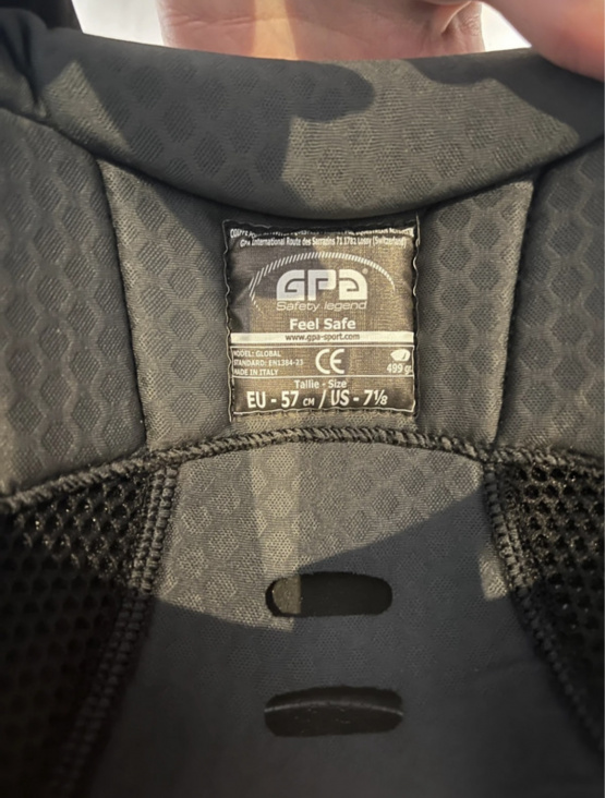 Casque GPA Global First Lady noir (57) occasion