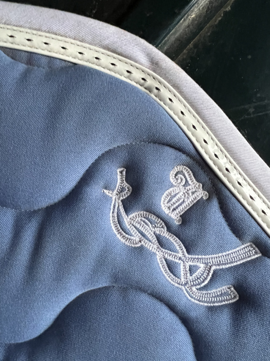 Tapis de selle Pénélope Leprevost bleu (poney) occasion