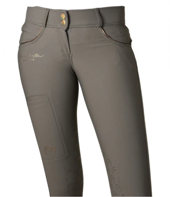 Pantalon équitation Mademoiselle Cavalière So chic gris (34) neuf occasion
