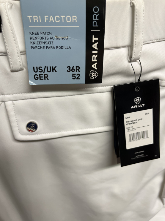 Pantalon équitation concours Ariat (52) neuf occasion