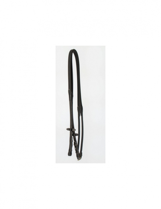 Rênes caoutchouc Penelope luxe noir (cheval) neuf occasion