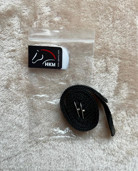 Lanières éperons  HKM nylon tressé (neuf) occasion