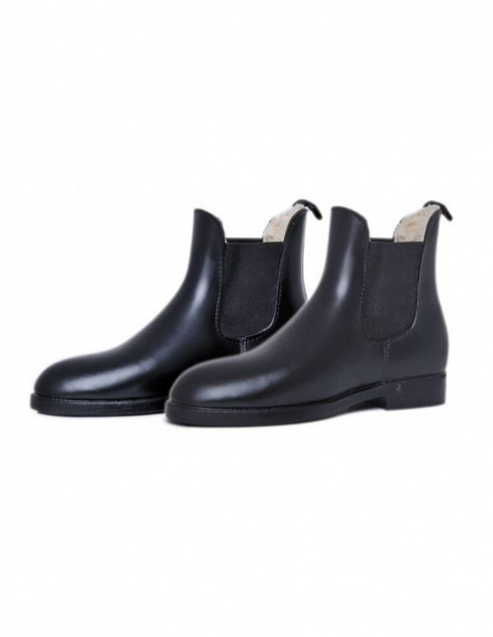 Boots Jodhpur hiver HKM noir (41) neuf occasion